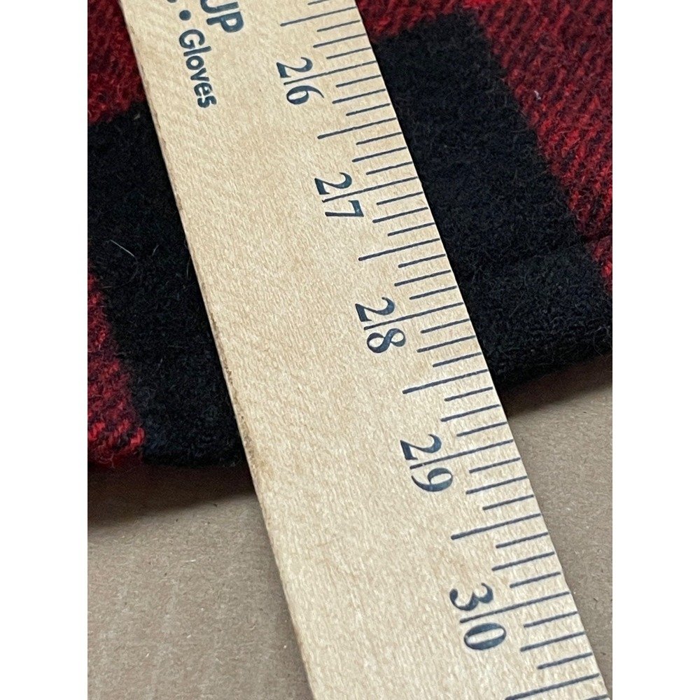 VTG Woolrich Men's 40 Woolen Mills Plaid Buffalo Mackinaw Full Zip Jacket 1950's - Picture 12 of 12